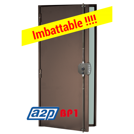 Porte blindée A2P BP1, Securystar Le Privilège, Serrure applique 3 points Senior 1410