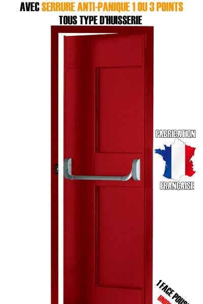 Porte issue de secours, Securystar Sprint, Serrure anti-panique 1 point