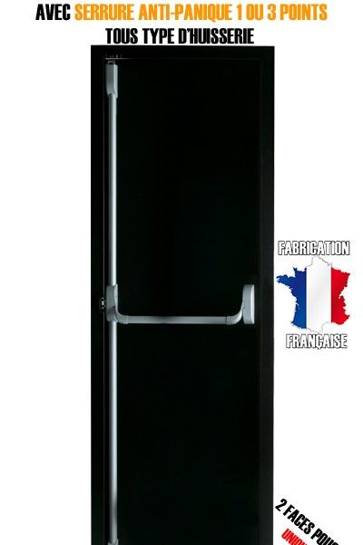 Porte issue de secours, Securystar Urgence, Serrure anti-panique 1 point