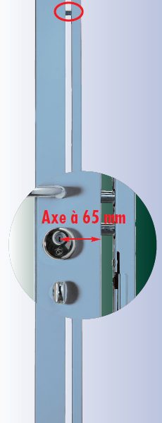 Porte blindée A2P BP1, Securystar Super Star - Serrure carénée 3 points